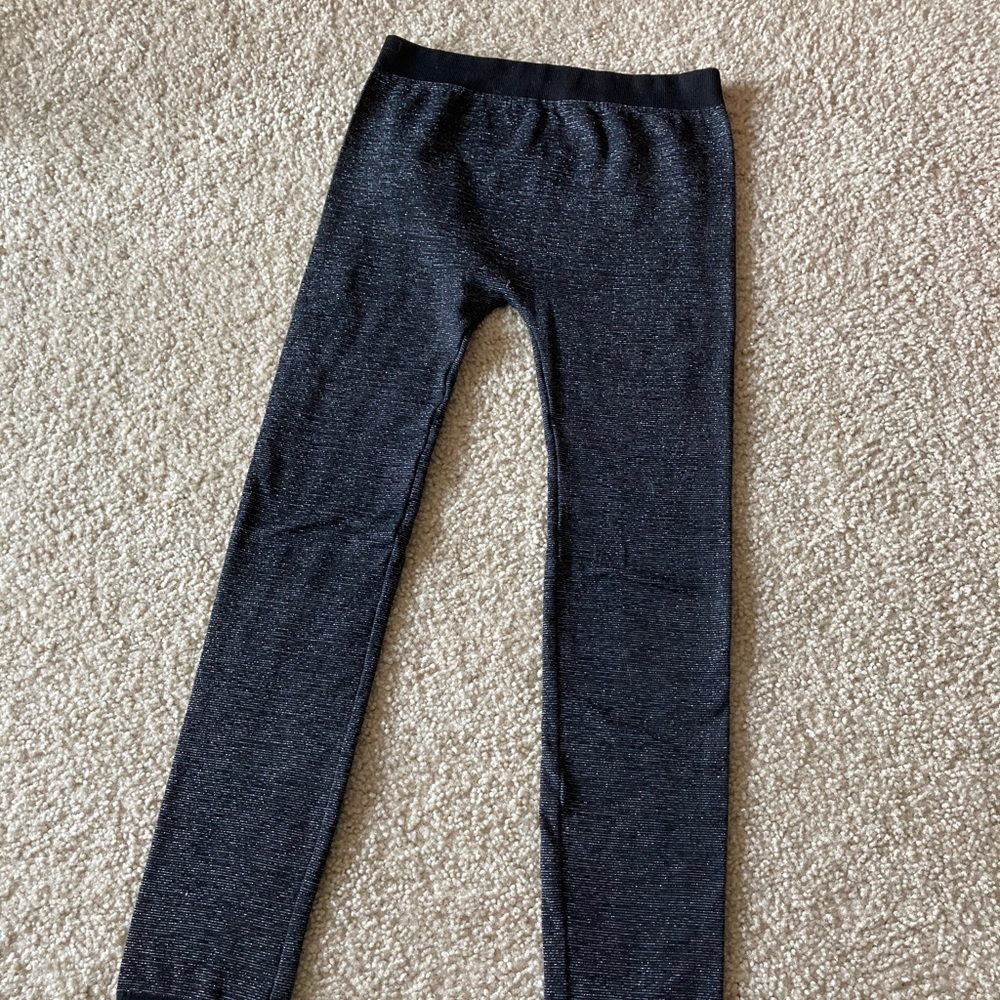 Sparkling fleece lined leggings.